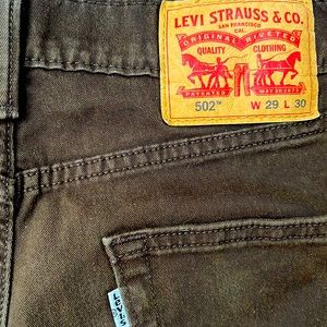 Levi 502 jeans 29x30